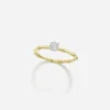 Jessica McCormack Bamboo Diamond Ring - 0.25ct Fashion Jewellery 1 Jessica McCormack Bamboo Diamond Ring - 0.25ct Fashion Jewellery
