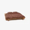 Tekla Percale Duvet Cover - Cocoa Brown 2 Tekla Percale Duvet Cover - Cocoa Brown