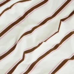 Tekla Cotton Percale Pillowcase - Anholt Stripes - Pair Home Living