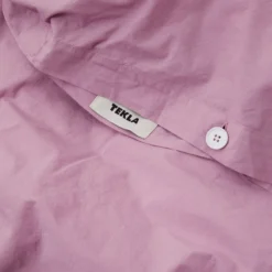 Tekla Percale Duvet Cover - Mallow Pink Home Living