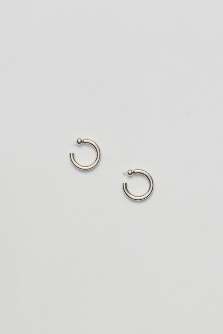 Sophie Buhai Fashion Jewellery Silver Everyday Hoops Small 4 Sophie Buhai Fashion Jewellery Silver Everyday Hoops Small