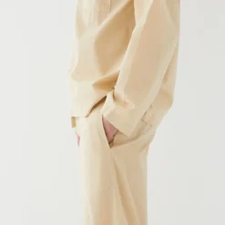 Tekla Fashion Jewellery Poplin Sleep Shirt - Khaki 11 Tekla Fashion Jewellery Poplin Sleep Shirt - Khaki