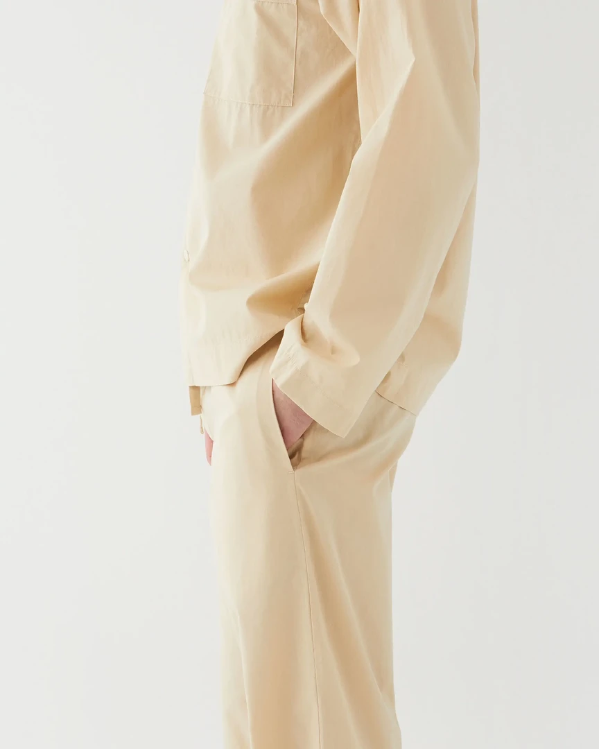 Tekla Fashion Jewellery Poplin Sleep Shirt - Khaki 7 Tekla Fashion Jewellery Poplin Sleep Shirt - Khaki