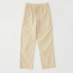 Tekla Fashion Jewellery Poplin Sleep Pants - Khaki