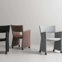 Massproductions Furniture Lighting Crown Chair With Castors