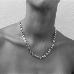 Sophie Buhai Fashion Jewellery Small Circle Link Necklace