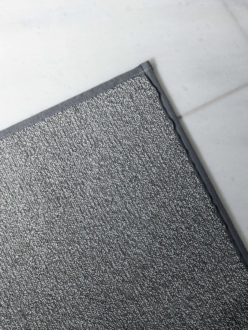 Morihata Sasawashi Bath Mat - Grey Home Living 4 Morihata Sasawashi Bath Mat - Grey Home Living