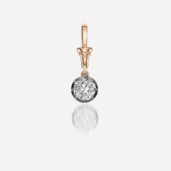 Jessica McCormack Ball N Chain Pendant - Diamond Old Mine Cut