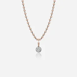 Simon James Sales 37 Jessica McCormack Ball N Chain Pendant - Diamond Old Mine Cut