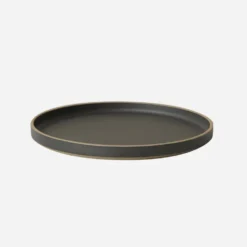 Hasami Porcelain Plate - Black Home Living