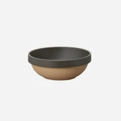 Hasami Porcelain Round Bowl - Black