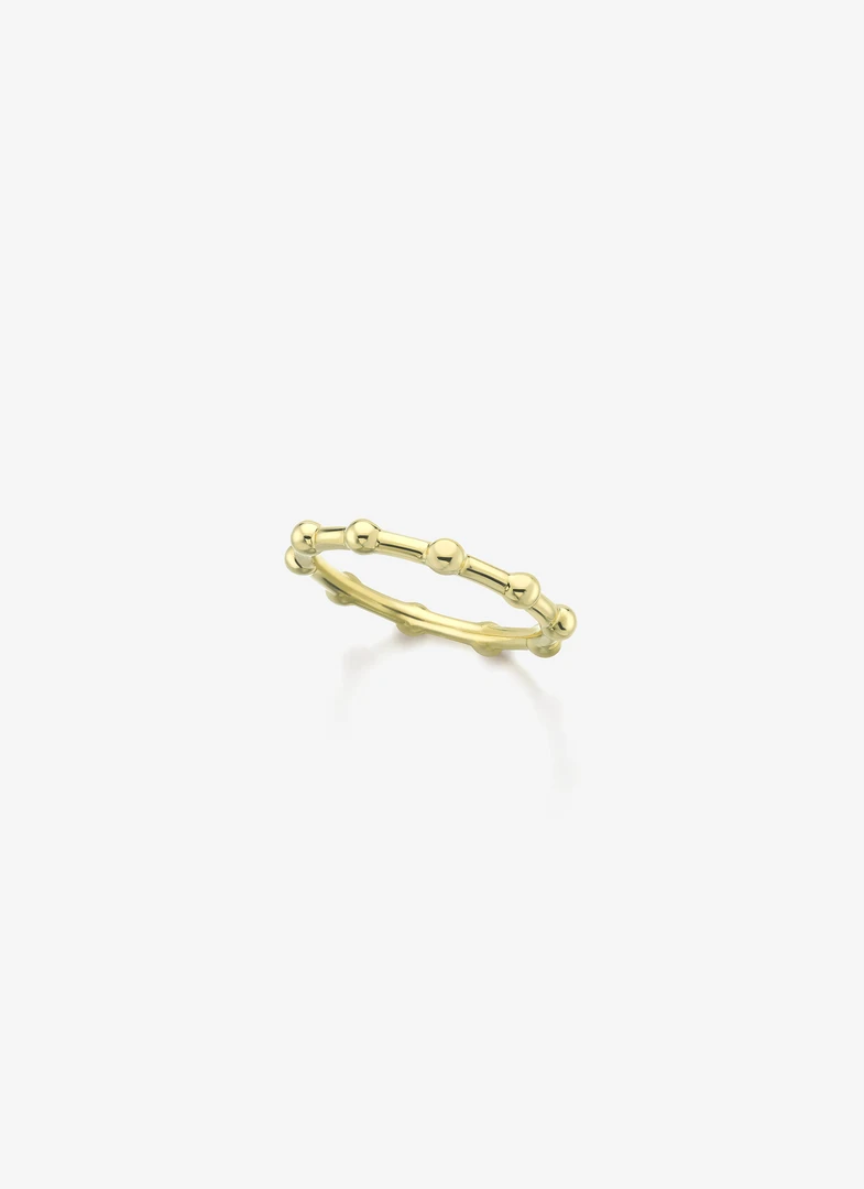Jessica McCormack Fashion Jewellery Fairtrade Gold Band - Bobble 3 Jessica McCormack Fashion Jewellery Fairtrade Gold Band - Bobble