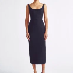 Emilia Wickstead Fashion Jewellery Brooke Dress