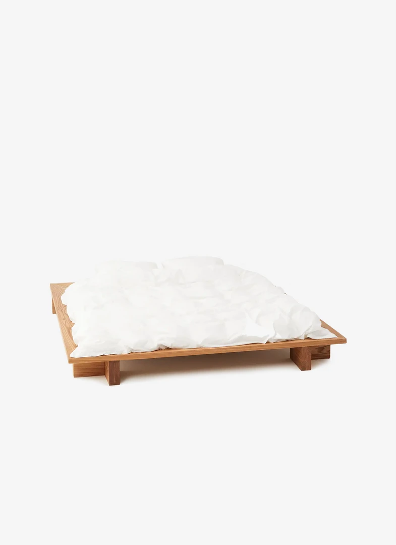 Tekla Home Living Percale Duvet Cover - Broken White 3 Tekla Home Living Percale Duvet Cover - Broken White