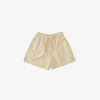 Tekla Poplin Sleep Shorts - Khaki 1 Tekla Poplin Sleep Shorts - Khaki