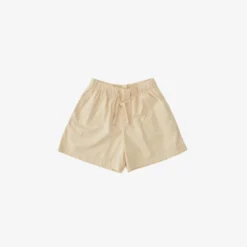 Tekla Poplin Sleep Shorts - Khaki