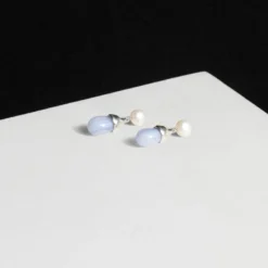 Sophie Buhai Audrey Earrings - Chalcedony Fashion Jewellery