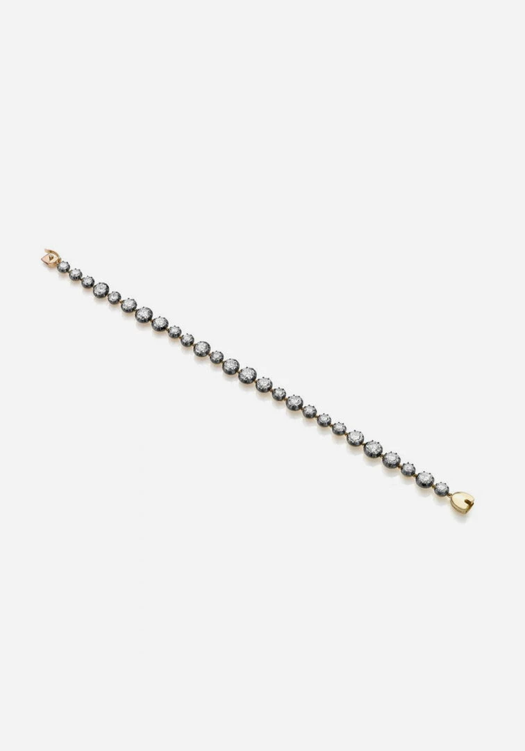 Jessica McCormack Signature Bracelet - Button Back Diamond Bracelet Fashion Jewellery 5 Jessica McCormack Signature Bracelet - Button Back Diamond Bracelet Fashion Jewellery