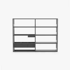 Case Furniture Lighting Lap Shelving - Double Bay Frame