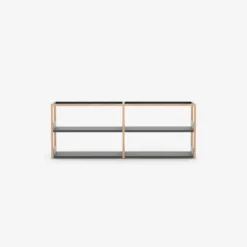 Case Furniture Lighting Lap Shelving - Double Bay Frame