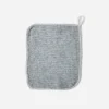 Morihata Home Living Binchotan Charcoal Face Scrub Towel 1 Morihata Home Living Binchotan Charcoal Face Scrub Towel
