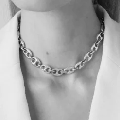 Sophie Buhai Fashion Jewellery Barbara Chain Necklace - Small