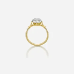 Jessica McCormack Fashion Jewellery Georgian Loop Diamond Ring - Round Brilliant Cut 1.0ct 5 Jessica McCormack Fashion Jewellery Georgian Loop Diamond Ring - Round Brilliant Cut 1.0ct