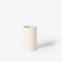 Margi Nuttall Hollow Vase - Matte White