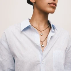 Jessica McCormack Ball N Chain - Short Necklace