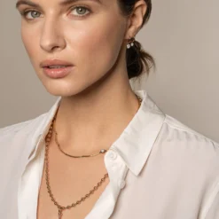 Jessica McCormack Fashion Jewellery Chi Chi Necklace - Yellow Gold 0.25ct Diamond 7 Jessica McCormack Fashion Jewellery Chi Chi Necklace - Yellow Gold 0.25ct Diamond