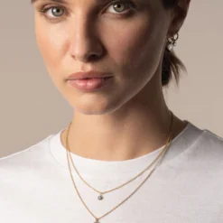 Jessica McCormack Fashion Jewellery Signature Diamond Pendant - Round Diamond Blackened Gold 8 Jessica McCormack Fashion Jewellery Signature Diamond Pendant - Round Diamond Blackened Gold