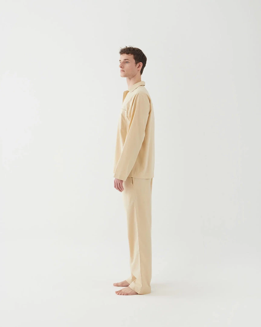 Tekla Fashion Jewellery Poplin Sleep Pants - Khaki 5 Tekla Fashion Jewellery Poplin Sleep Pants - Khaki