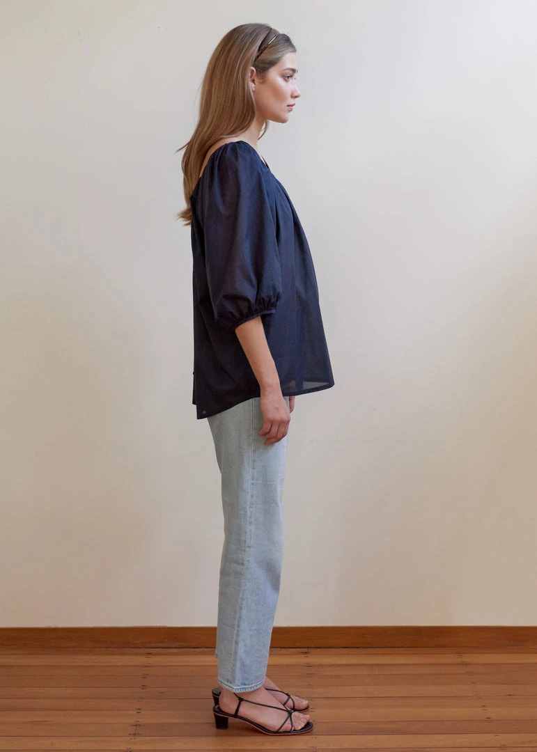 Mahsa Ballet Blouse In Navy Fashion Jewellery 5 Mahsa Ballet Blouse In Navy Fashion Jewellery