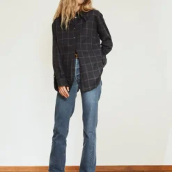 Mahsa Fashion Jewellery Gentleman Classic Shirt In Yarn Dye Check