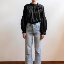 Mahsa Preacher Top In Black