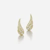 Jessica McCormack Mini Wing Of Desire Diamond Earrings 2 Jessica McCormack Mini Wing Of Desire Diamond Earrings