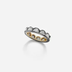 Jessica McCormack Fashion Jewellery Moonshine Ring - Diamond Eternity Ring