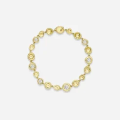 Jessica McCormack On The Rocks Bracelet - 1.70ct Diamond And Gold
