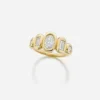 Jessica McCormack Fashion Jewellery On The Rocks Ring - 1.73ct Five Stone Multi-Shape Diamond Ring