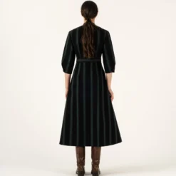 Penny Sage Fashion Jewellery Collette Dress - Emerald Stripe 8 Penny Sage Fashion Jewellery Collette Dress - Emerald Stripe