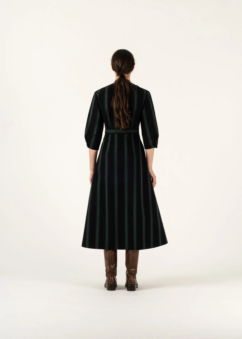 Penny Sage Fashion Jewellery Collette Dress - Emerald Stripe 5 Penny Sage Fashion Jewellery Collette Dress - Emerald Stripe