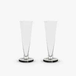 Tom Dixon Home Living Puck Flute Glass (Set Of 2)