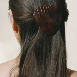 Sophie Buhai Fan Shell Clip - Tortoise