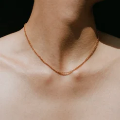 Sophie Buhai Fashion Jewellery Nage Chain Necklace - Gold