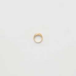 Sophie Buhai Fashion Jewellery Small Consigliere Ring - Gold