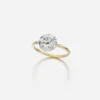 Jessica McCormack Button Back Diamond Ring - Brilliant Cut 1.00ct WG Fashion Jewellery 1 Jessica McCormack Button Back Diamond Ring - Brilliant Cut 1.00ct WG Fashion Jewellery