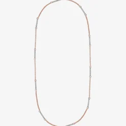 Jessica McCormack Fashion Jewellery Signature Necklace - 30" Space Bar Belcher Chain 8 Jessica McCormack Fashion Jewellery Signature Necklace - 30