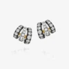 Jessica McCormack Fashion Jewellery Signature Earrings - Diamond Tripset Hoops - Preorder 2 Jessica McCormack Fashion Jewellery Signature Earrings - Diamond Tripset Hoops - Preorder
