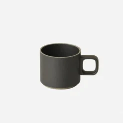 Hasami Porcelain Small Mug - Black Home Living