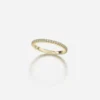 Jessica McCormack Super Fine Eternity Band - Yellow Gold Fashion Jewellery 2 Jessica McCormack Super Fine Eternity Band - Yellow Gold Fashion Jewellery